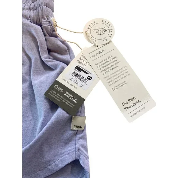 NWT Vuori Halo Performance 2.0 Lounge Shorts W's XL Lavendar MSRP$68 - Picture 4 of 11